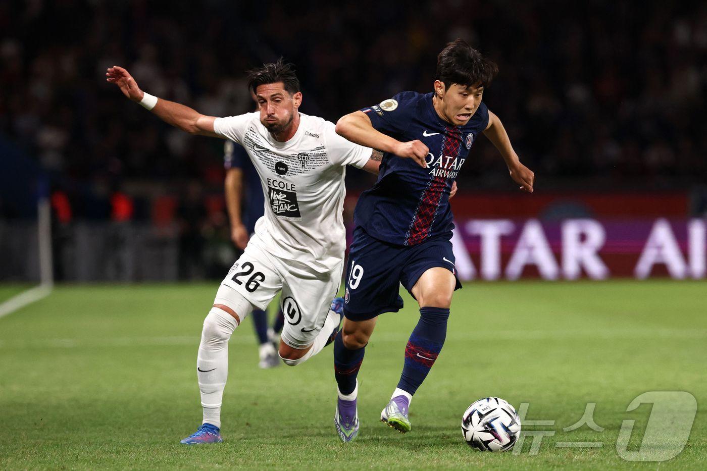 파리 생제르맹&#40;PSG&#41; 이강인. ⓒ AFP=뉴스1