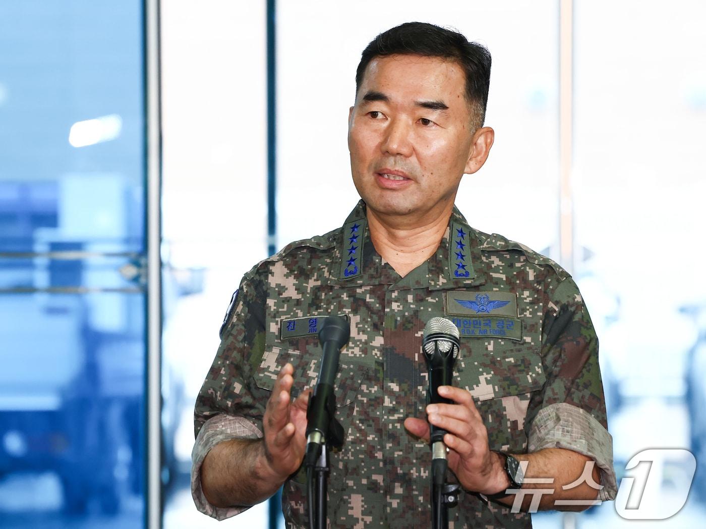 본문 이미지 - 진영승 합참의장 후보자. 2025.9.4/뉴스1 ⓒ News1 김민지 기자