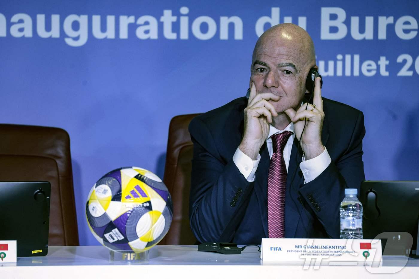 잔니 인판티노 FIFA 회장. ⓒ AFP=뉴스1