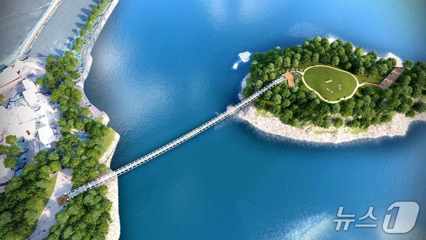 부래도 관광자원화사업 조감도(경기 김포시 제공.재판매 및 DB금지)