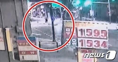 본문 이미지 - 당시 사고 현장./뉴스1