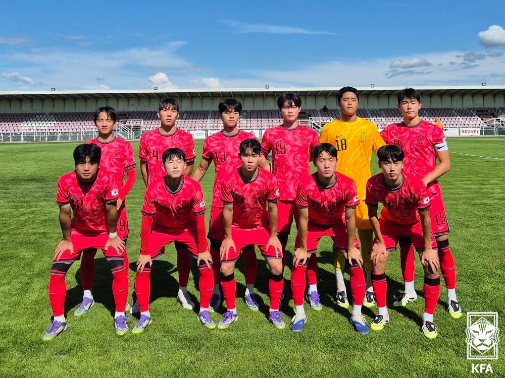 본문 이미지 - 한국 U17 대표팀&#40;대한축구협회 제공&#41; 