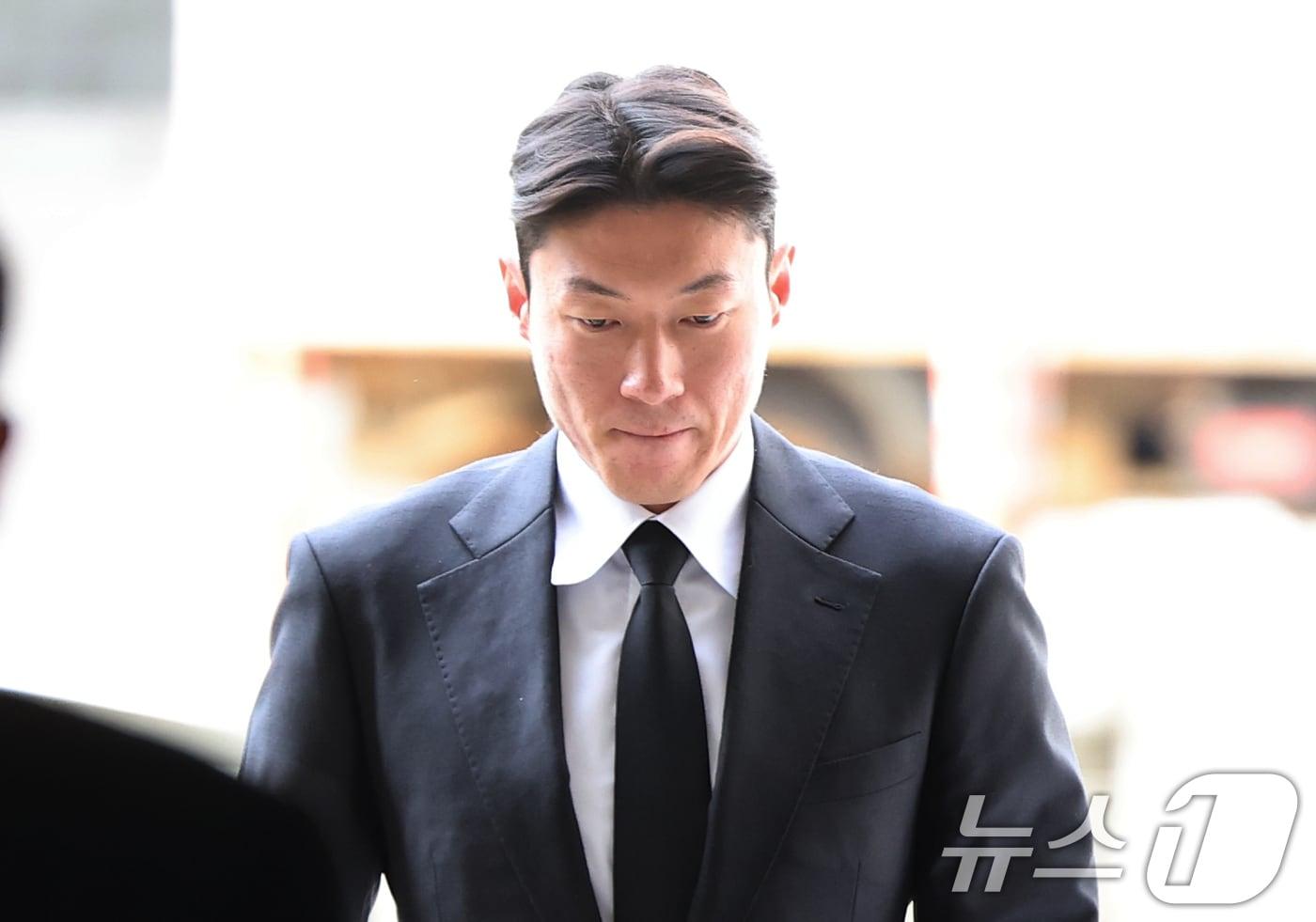 불법 촬영 혐의를 받는 축구선수 황의조. /뉴스1 ⓒ News1 오대일 기자