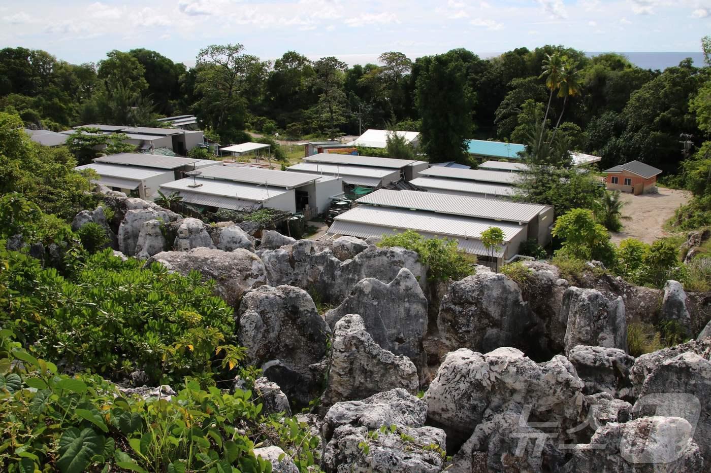 남태평양 섬나라 나우루의 난민 캠프. 2018.9.2. <자료사진> ⓒ AFP=뉴스1