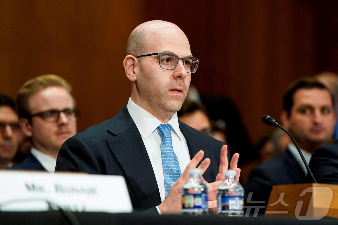 스티븐 미란 연준 이사 지명자 ⓒ 로이터=뉴스1 