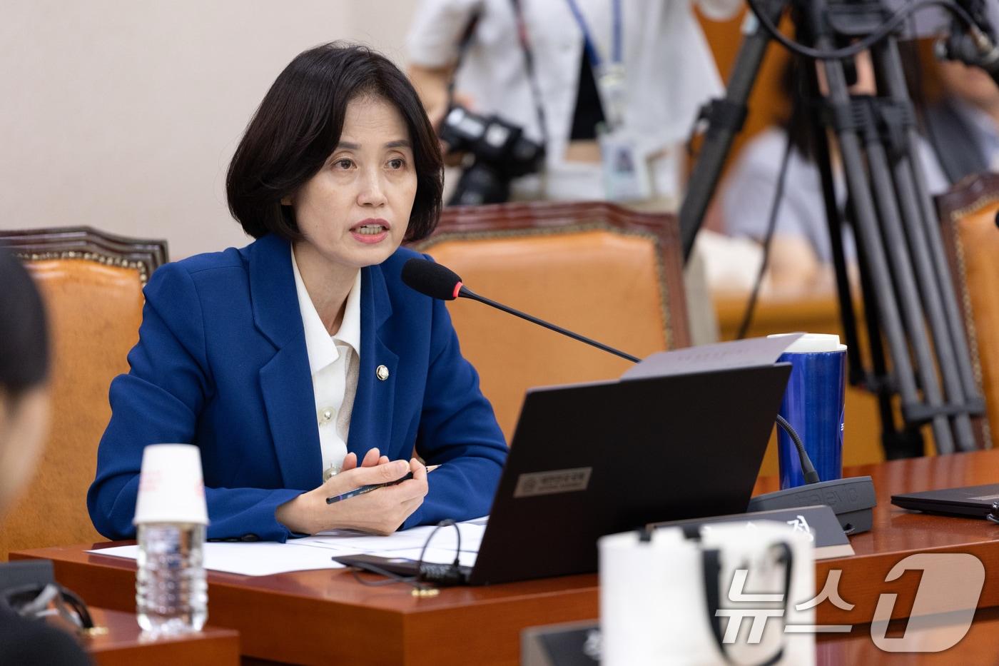 본문 이미지 - 박은정 조국혁신당 의원. 2025.9.5 ⓒ 뉴스1 이승배 기자