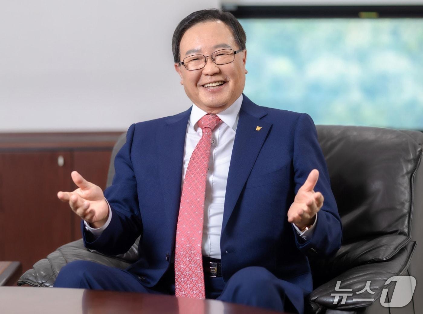 본문 이미지 - 이상천 동명대학교 총장. (동명대 제공. 재판매 및 DB 금지)