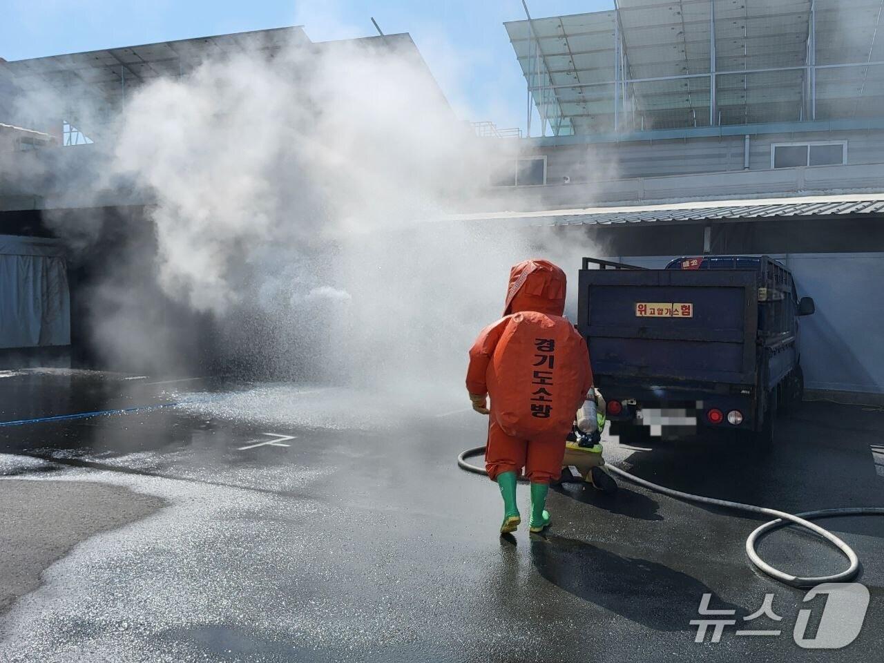 본문 이미지 - 사고 현장. (경기도소방재난본부 제공. 재판매 및 DB 금지) 2025.9.5/뉴스1