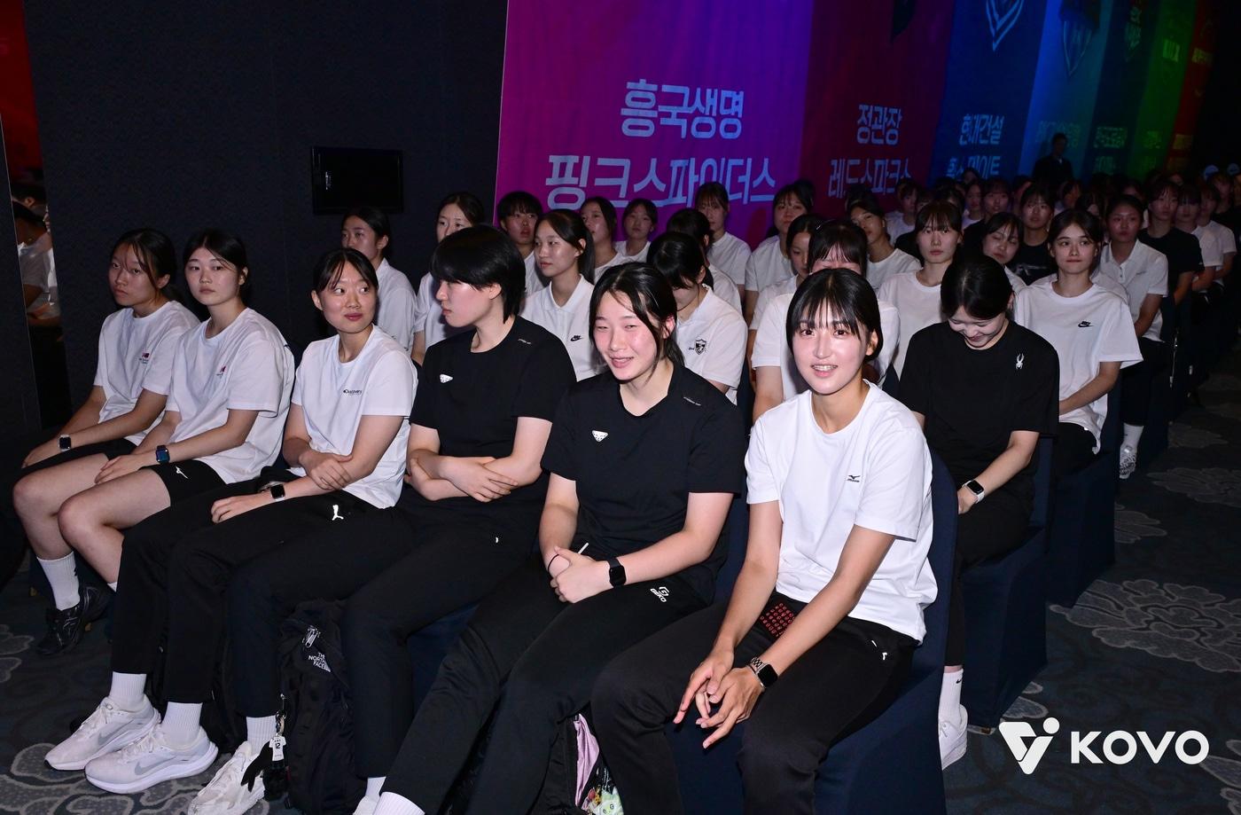  2025-26 V리그 여자부 드래프트에 신청한 선수들&#40;KOVO제공&#41;