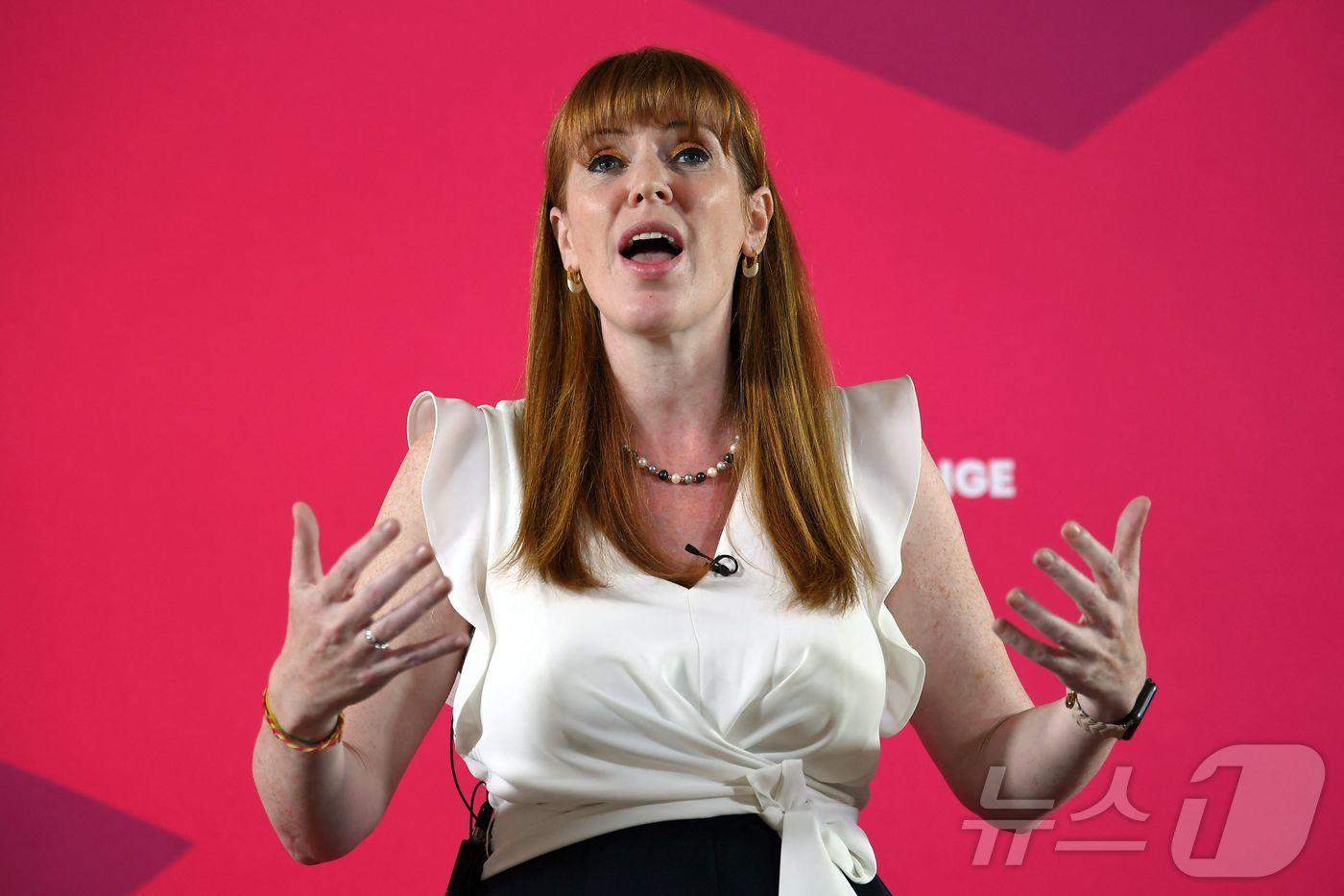앤절라 레이너 영국 부총리 ⓒ AFP=뉴스1