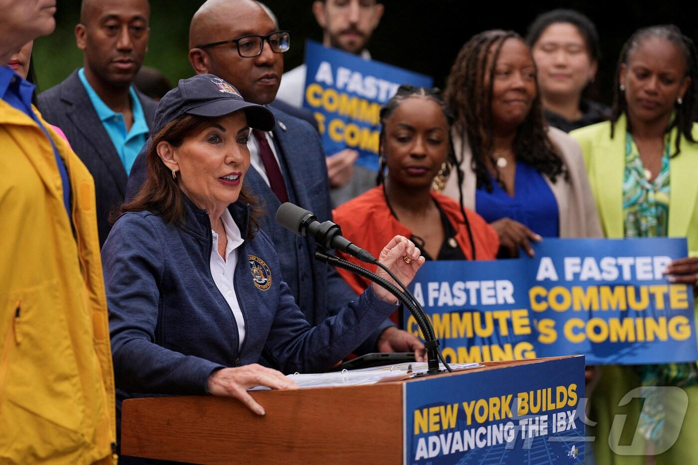 캐시 호컬 미국 뉴욕주 주지사<자료사진>ⓒ 로이터=뉴스1