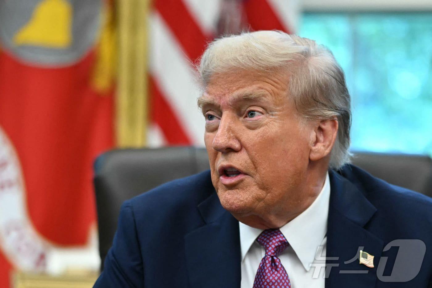 도널드 트럼프 미국 대통령. 2025.09.05. ⓒ AFP=뉴스1 