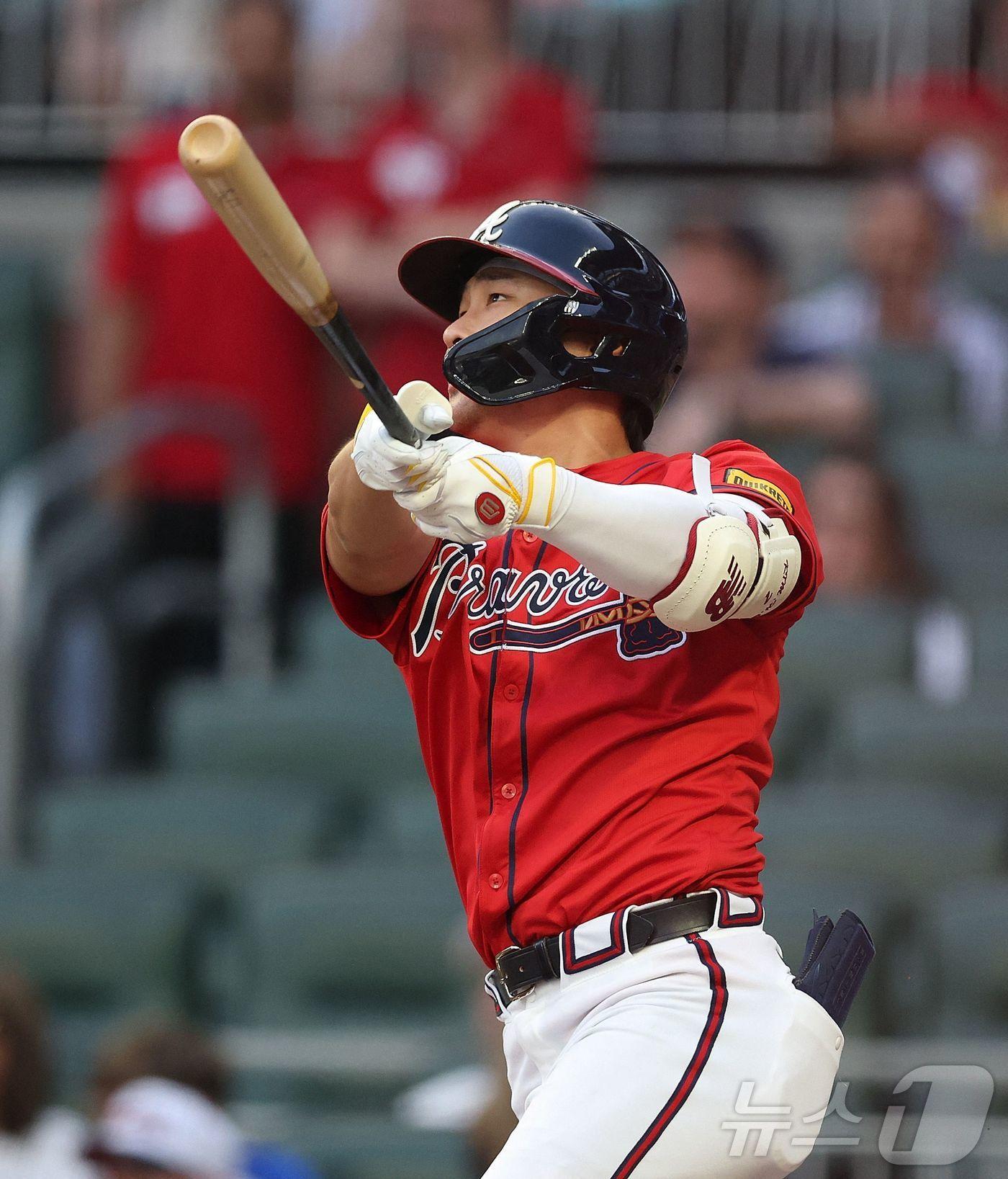 본문 이미지 - MLB 애틀랜타 김하성.ⓒ AFP=뉴스1