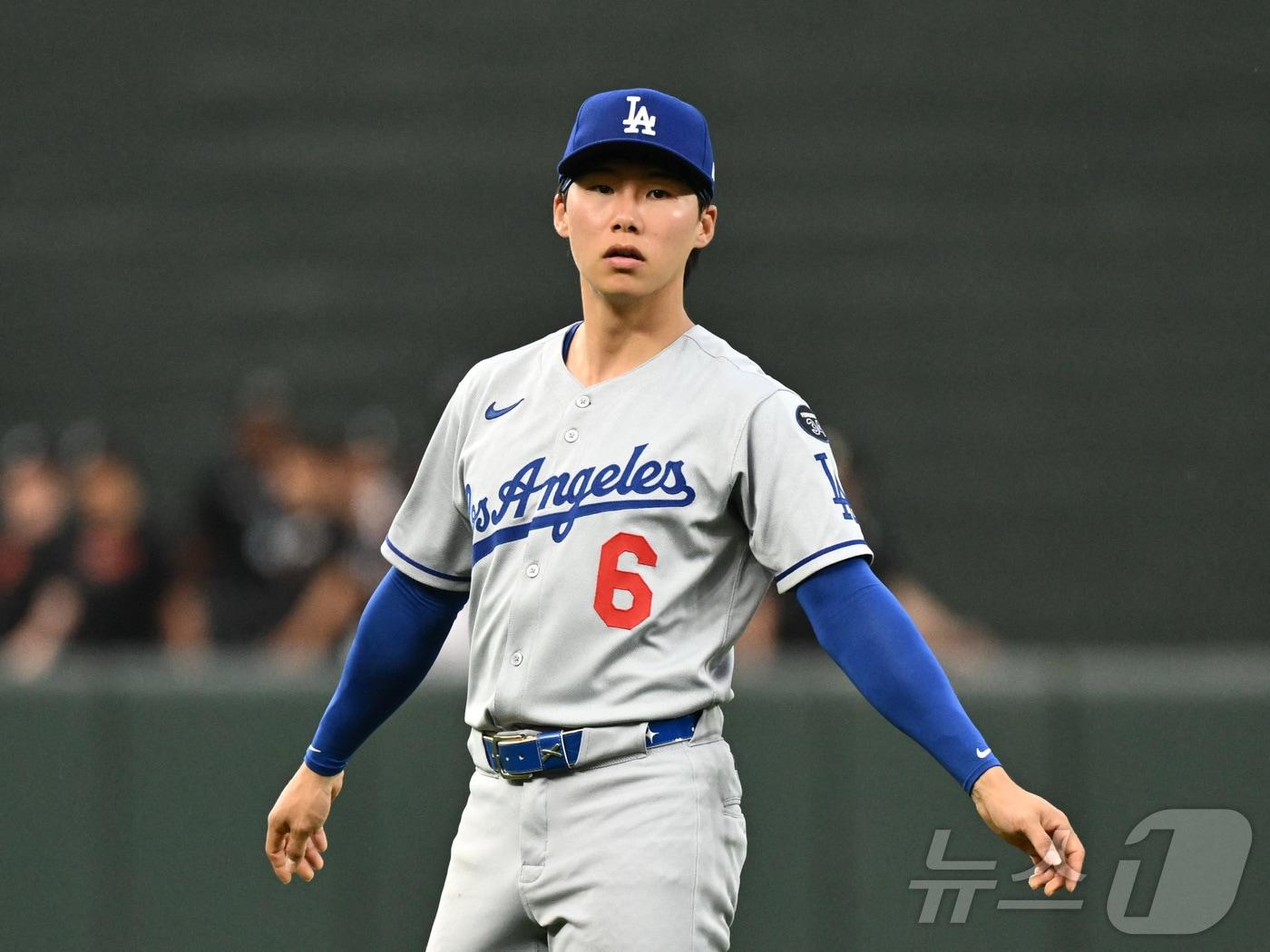 본문 이미지 - LA 다저스 김혜성.ⓒ 로이터=뉴스1