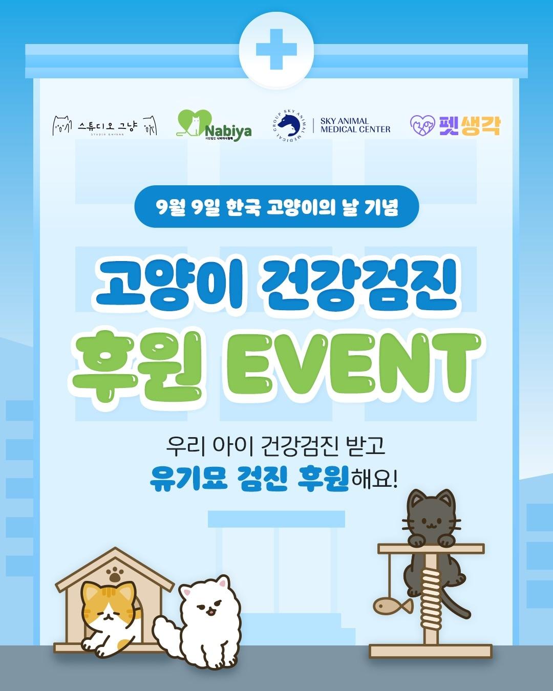 본문 이미지 - 고양이 건강검진(스카이동물메디컬센터 제공) ⓒ 뉴스1