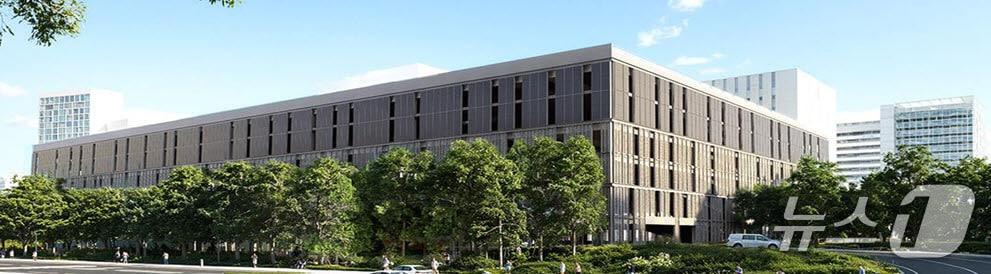 본문 이미지 - 서울 아산병원의 주차장 조감도.(HS화성 제공. 재판매 및 DB 금지)