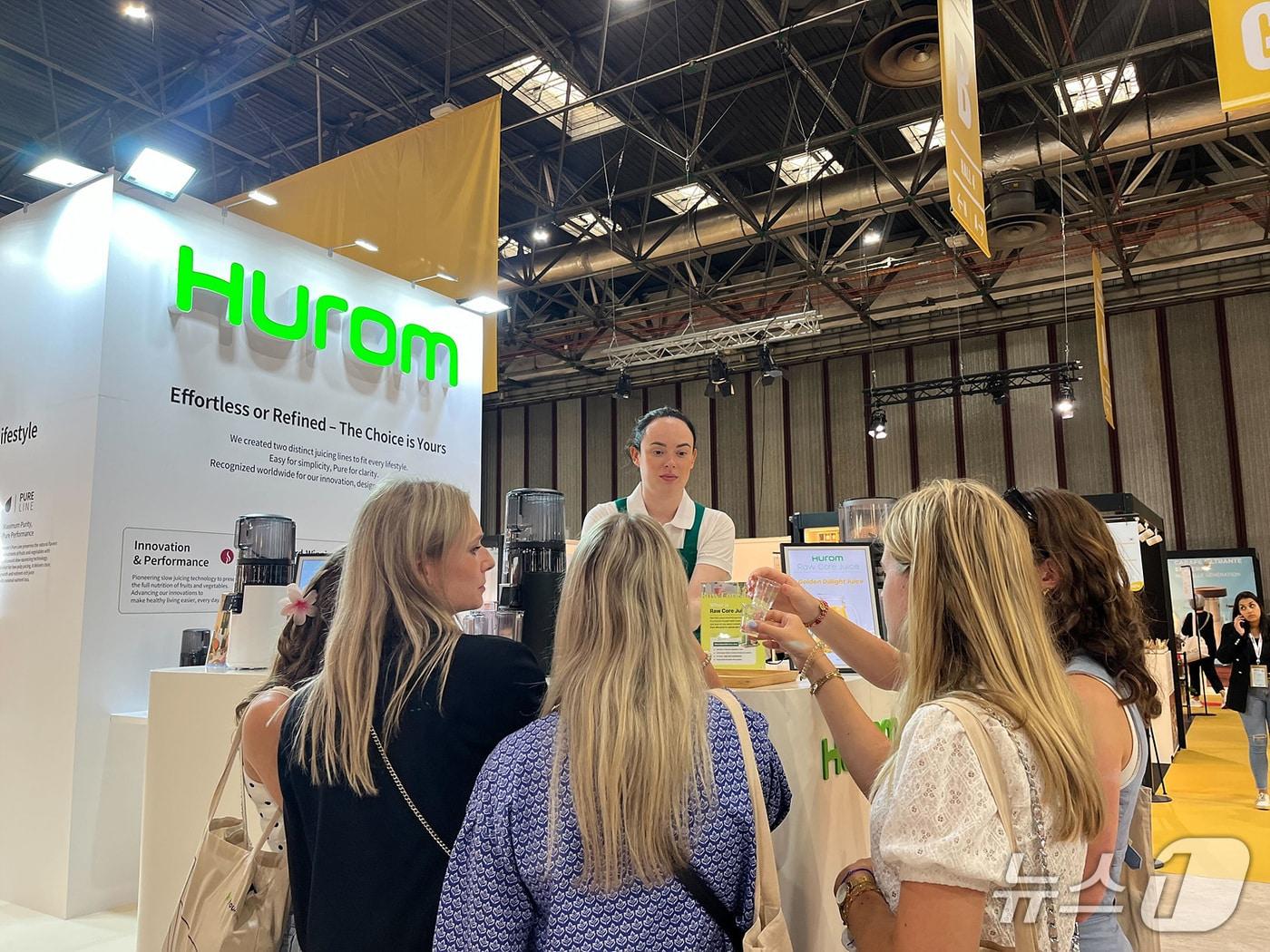 본문 이미지 - 메종 오브제 전시 부스 (휴롬 제공)