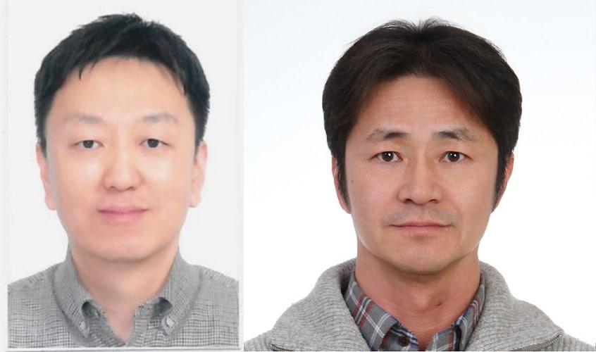 본문 이미지 - 김민한 삼성SDI 수석연구원&#40;왼쪽&#41;·조영진 포스콤 이사&#40;과기정통부 제공&#41;