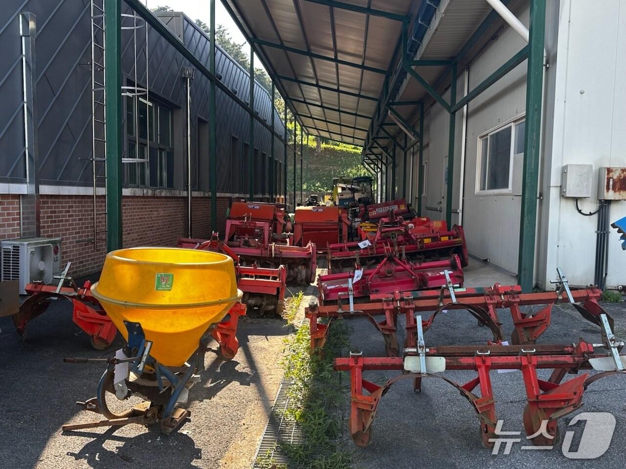 본문 이미지 - 보은군농업기술센터 불용 농기계 경매 매각 (보은군 제공, 재판매 및 DB금지) /뉴스1 