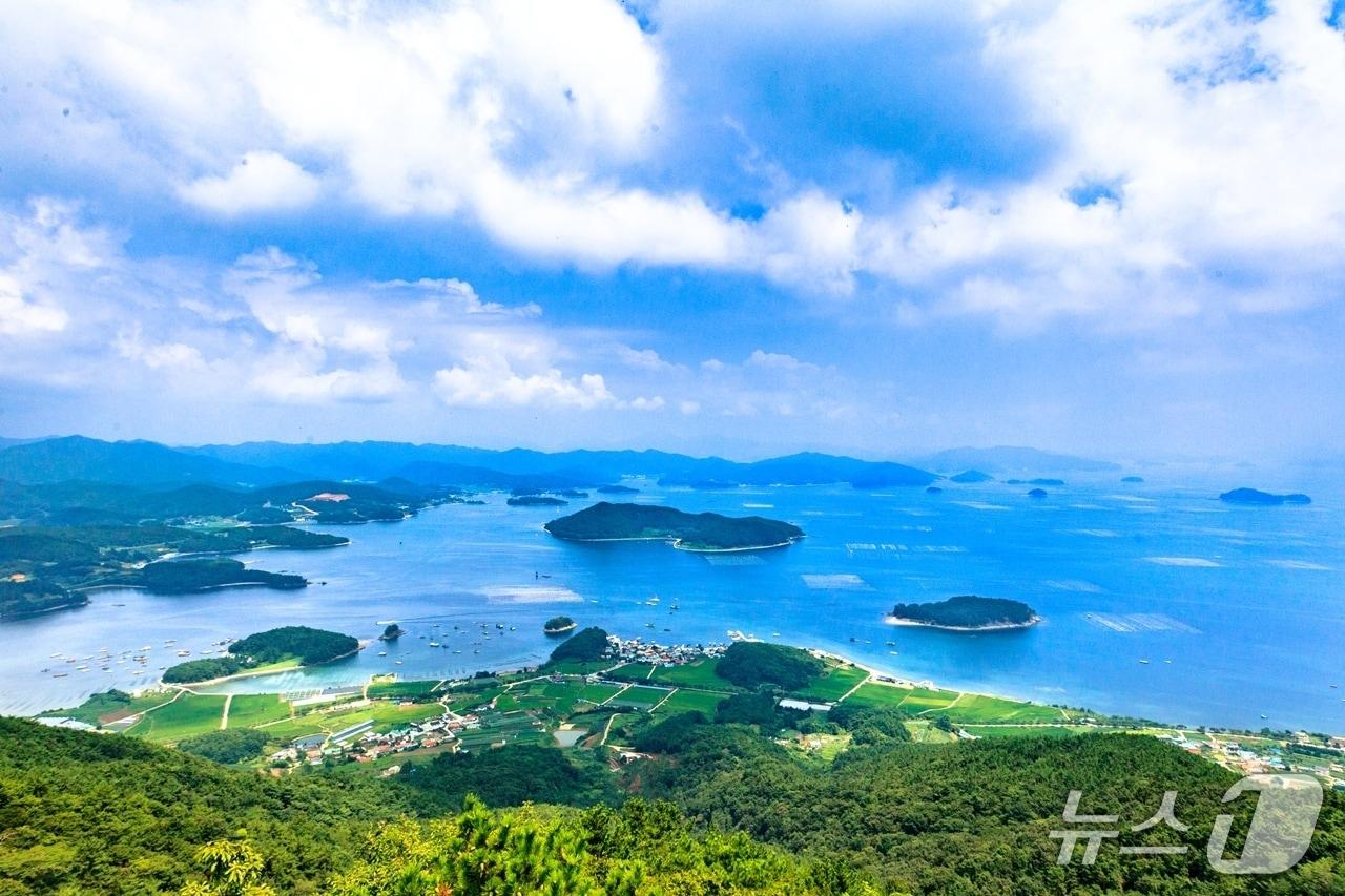 본문 이미지 - 자란만 전경.&#40;고성군 제공. 재판매 및 DB금지성