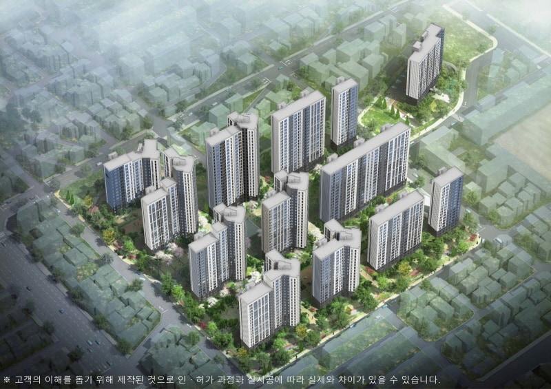 본문 이미지 - 두산위브&수자인 부평 더퍼스트 조감도&#40;두산건설 제공&#41; 뉴스1 ⓒ News1 