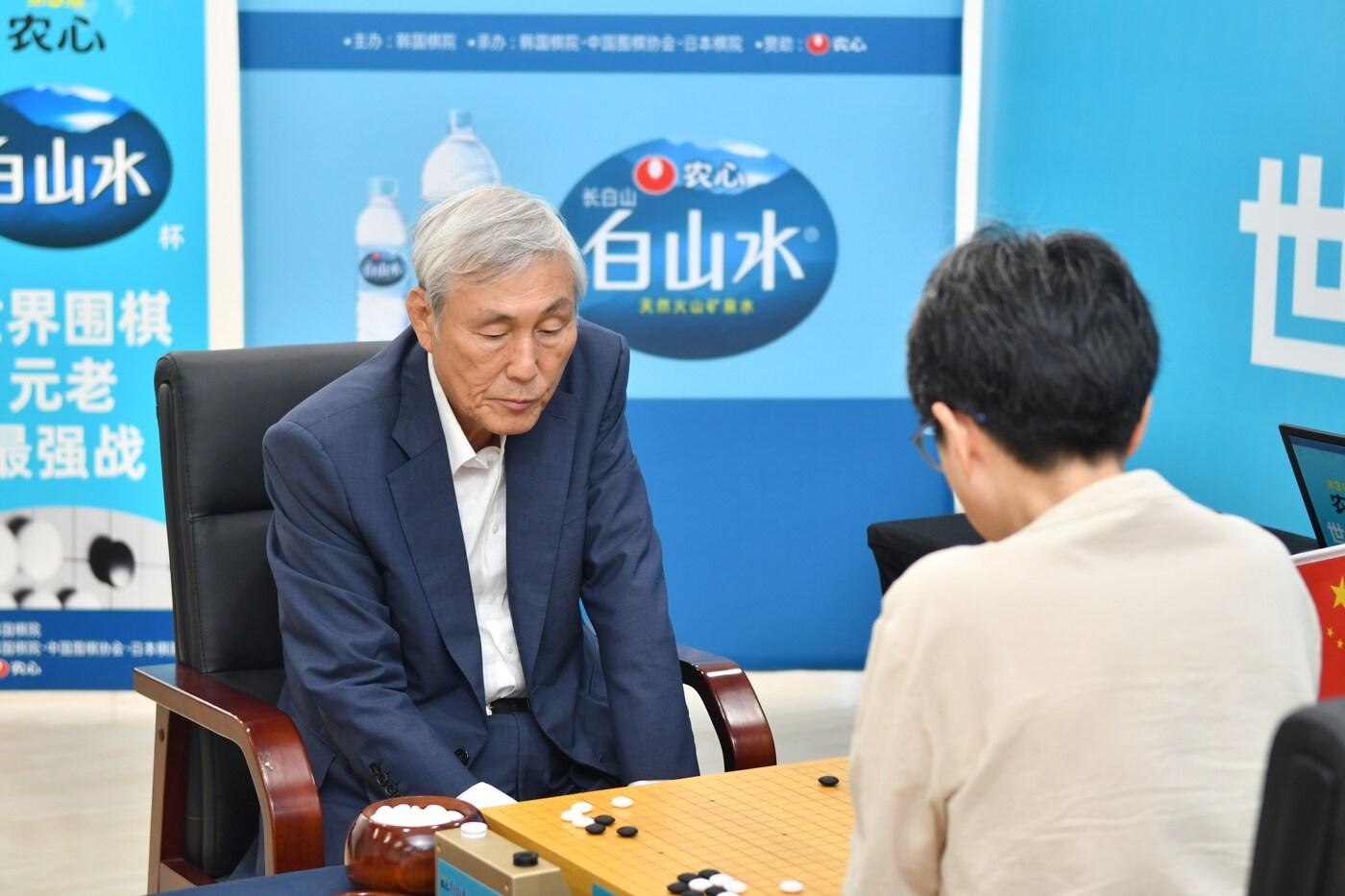 농심백산수배에서 한국에 첫 승리를 안긴 조훈현 9단. &#40;한국기원 제공&#41;