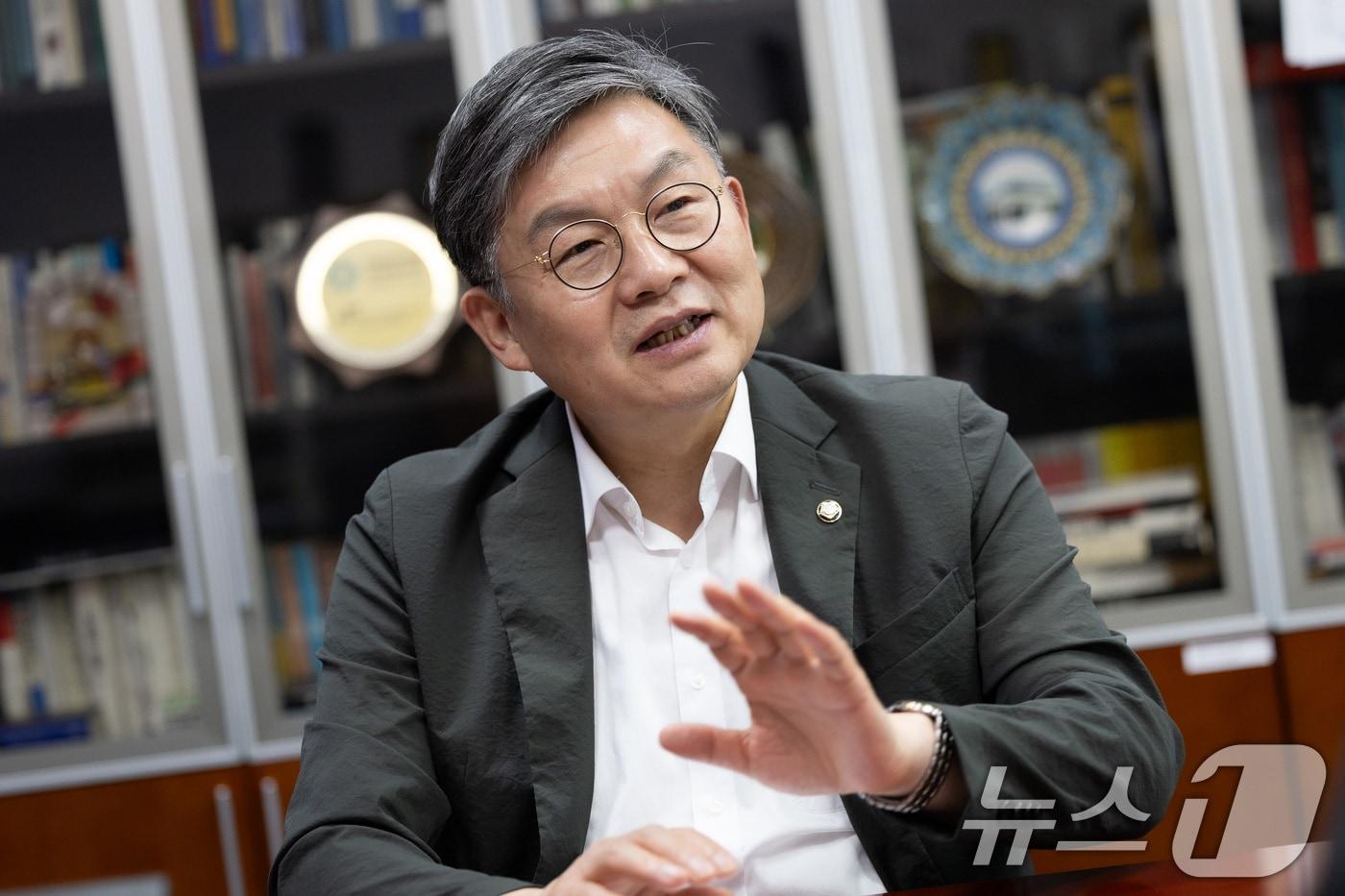 본문 이미지 - 국회 보건복지위원인 김윤 더불어민주당 의원. /뉴스1 ⓒ News1 유승관 기자