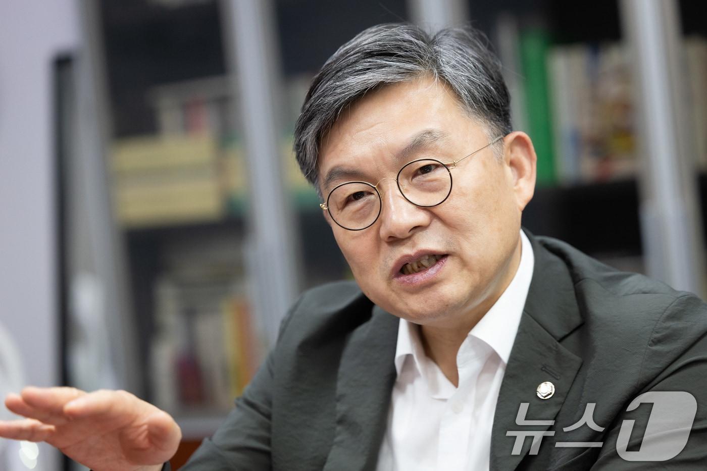 국회 보건복지위원 김윤 더불어민주당 의원. ⓒ News1 유승관 기자