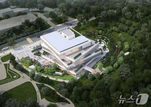 본문 이미지 - 개포도서관 조감도.(서울교육청 제공)