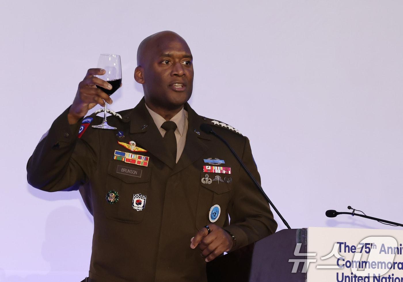 제이비어 브런슨 유엔군사령관 겸 한미연합군사령관. 2025.9.8/뉴스1 ⓒ News1 장수영 기자