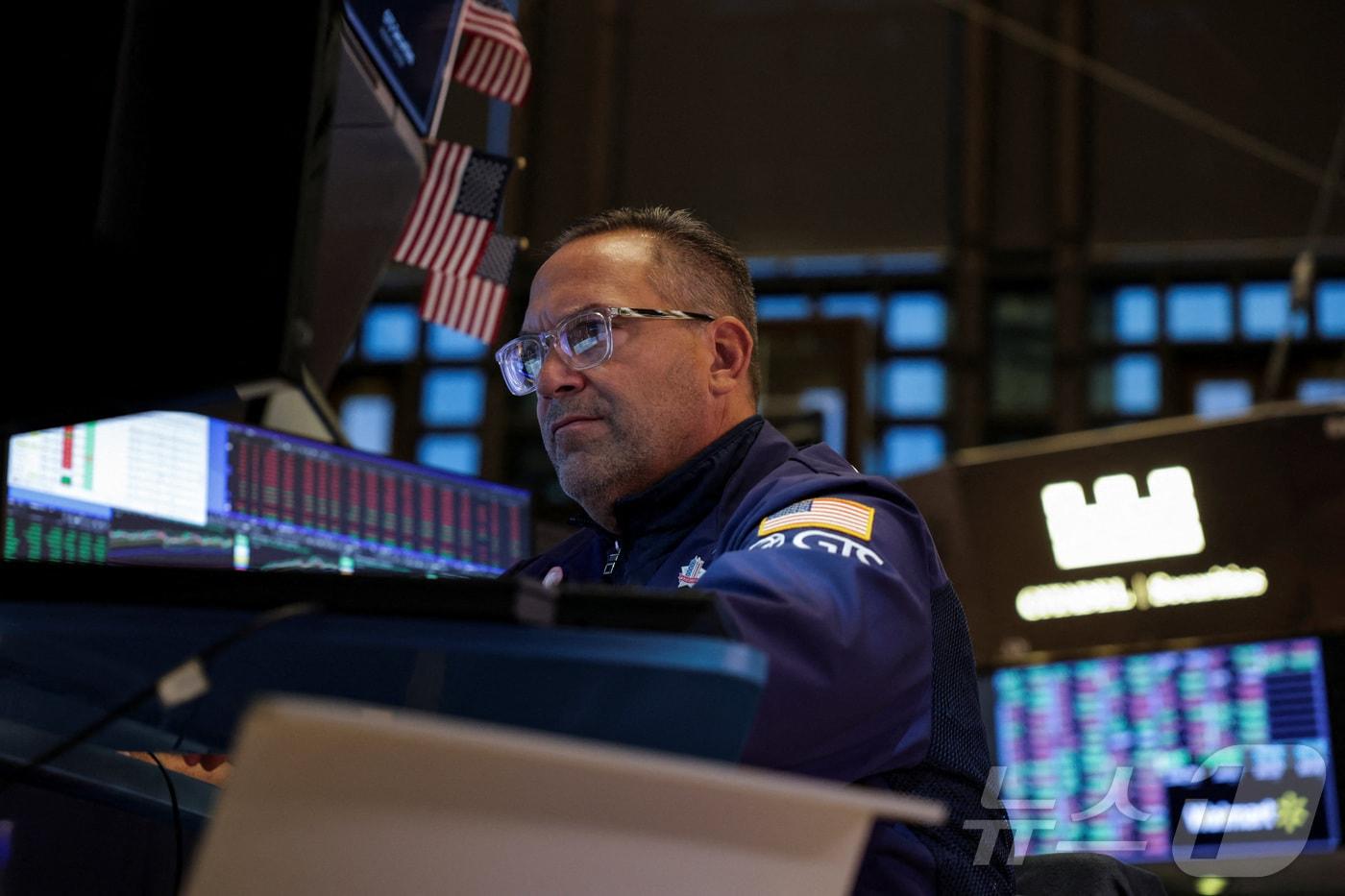 미증시 트레이더.  ⓒ 로이터=뉴스1