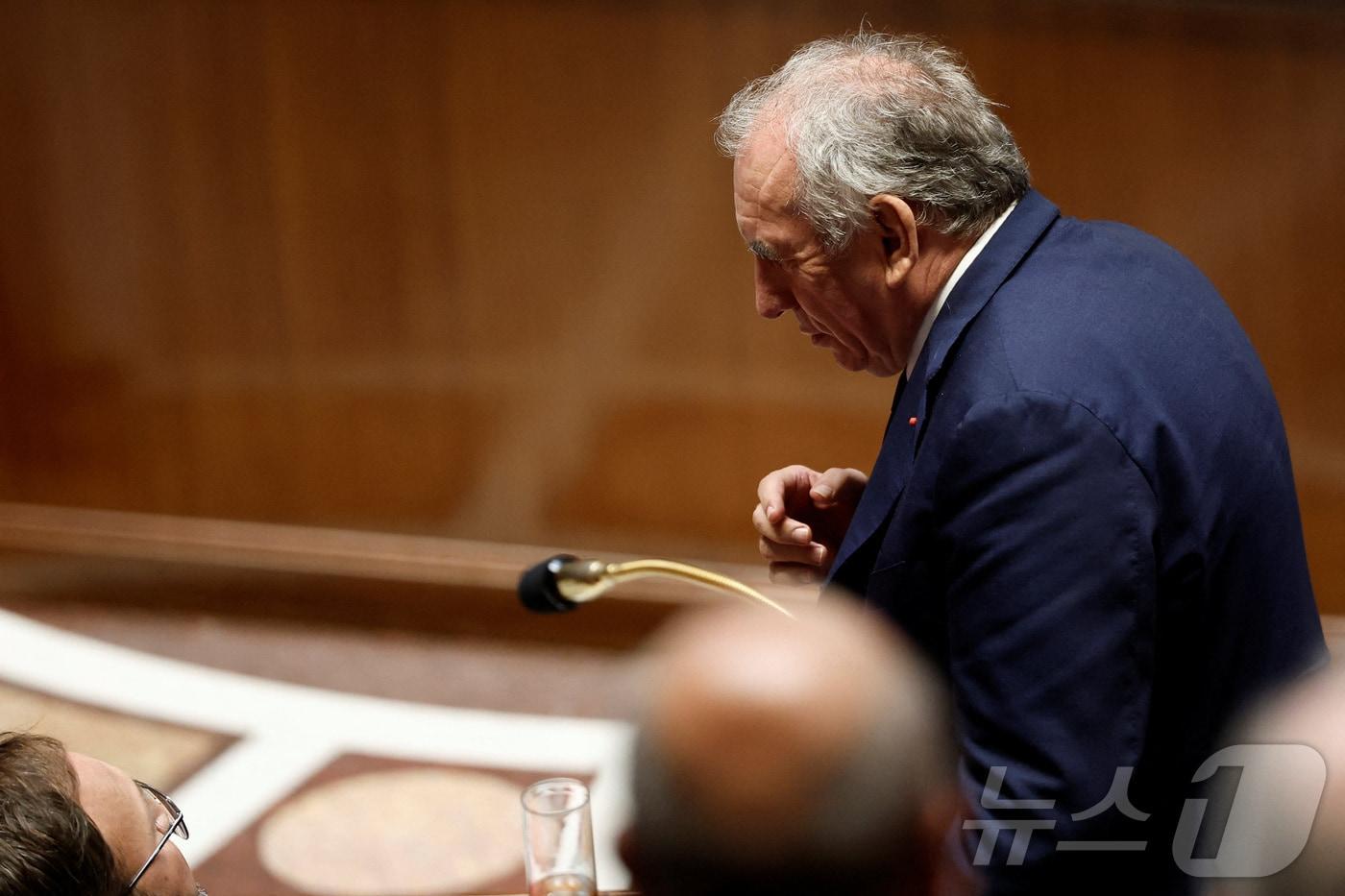 프랑수아 바이루 프랑스 총리 정부가 8일&#40;현지시간&#41; 하원의회의 불신임 결정으로 9개월 만에 붕괴됐다. 2025.09.09 ⓒ 로이터=뉴스1