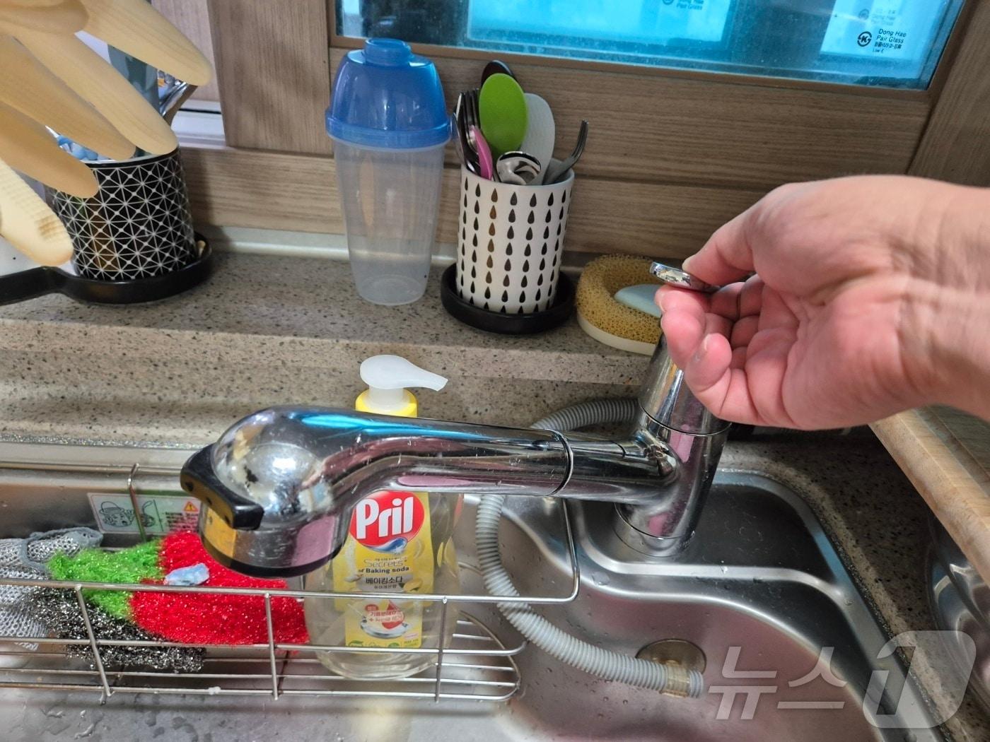 본문 이미지 - 아파트 단수&#40;뉴스1 DB&#41; ⓒ News1 윤왕근 기자