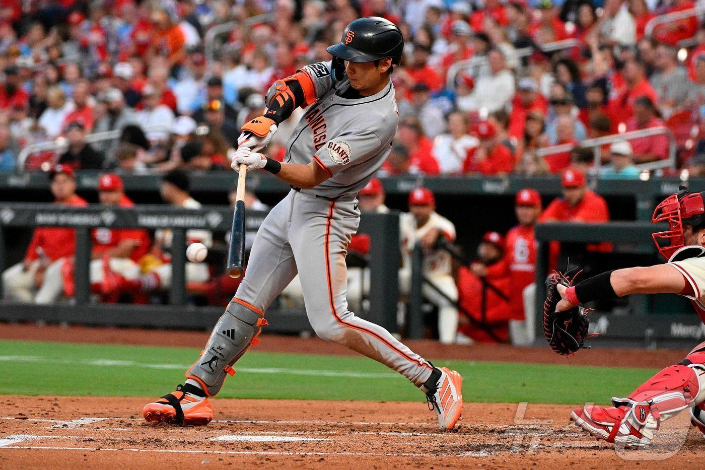 MLB 샌프란시스코 이정후.ⓒ AFP=뉴스1