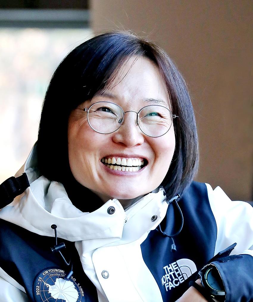 본문 이미지 - 산악인 김영미 대장. (대한산악연맹 제공)