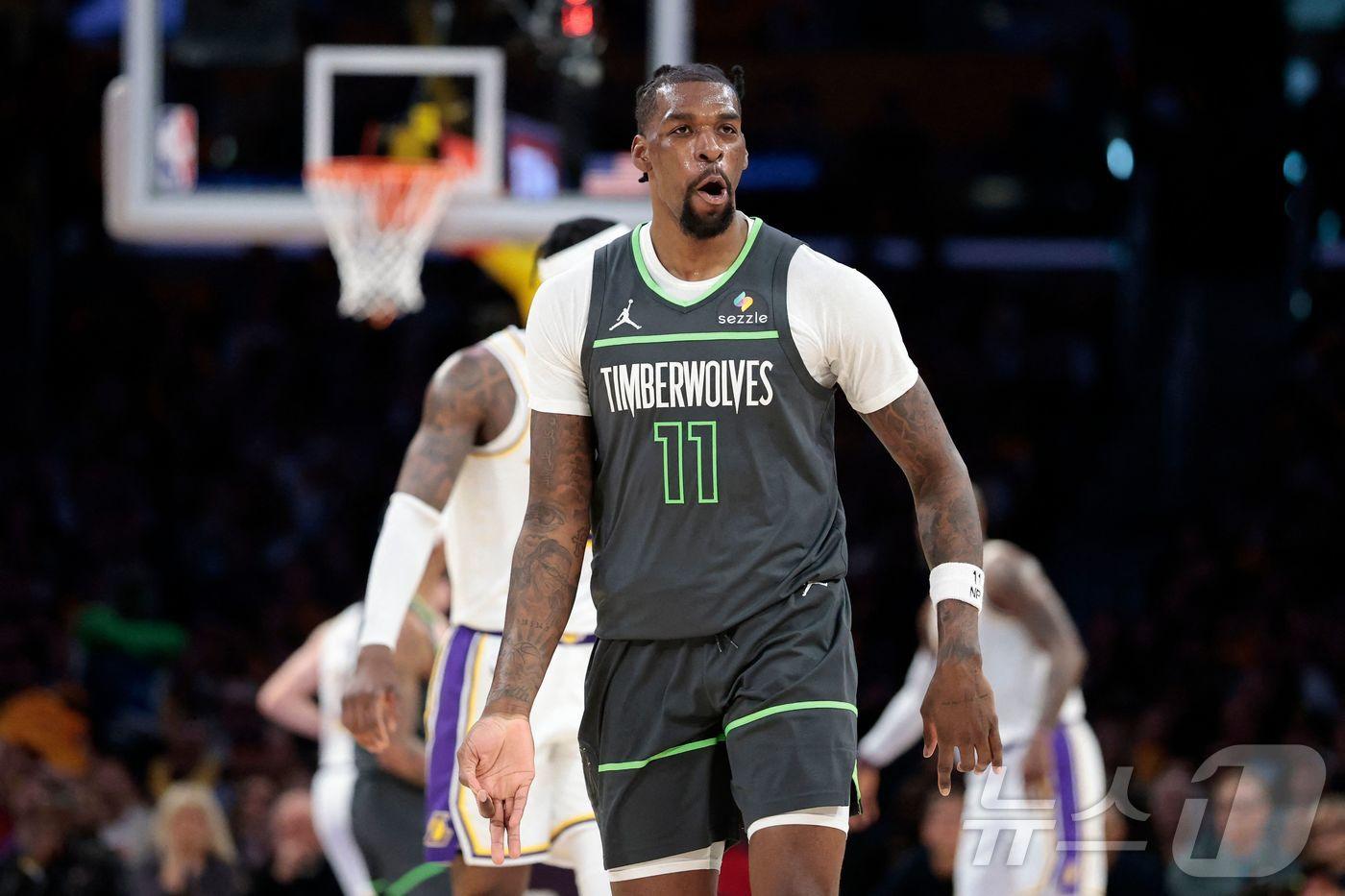 NBA 미네소타 나즈 리드. ⓒ AFP=뉴스1