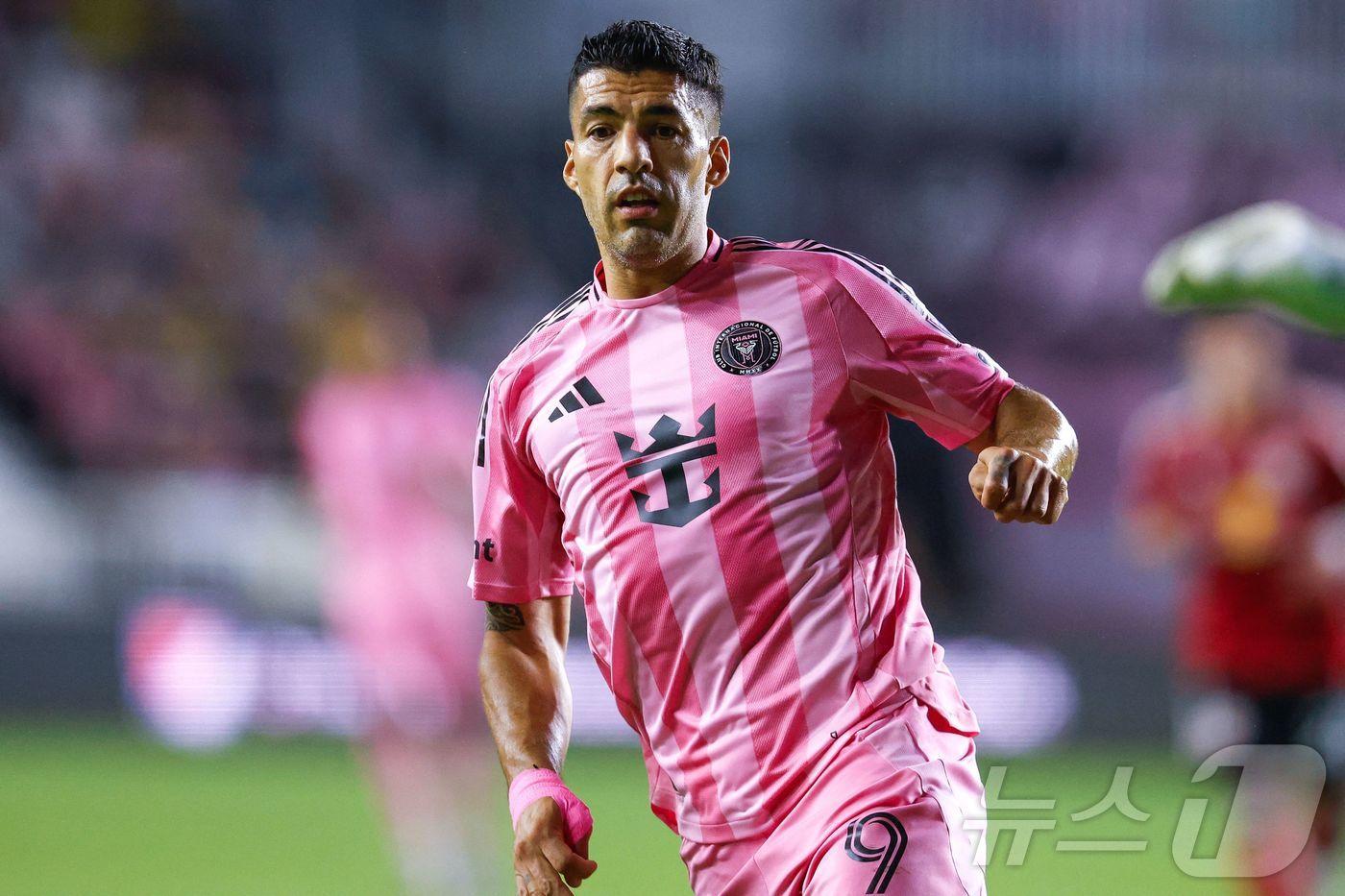 인터 마이애미의 루이스 수아레스. ⓒ AFP=뉴스1