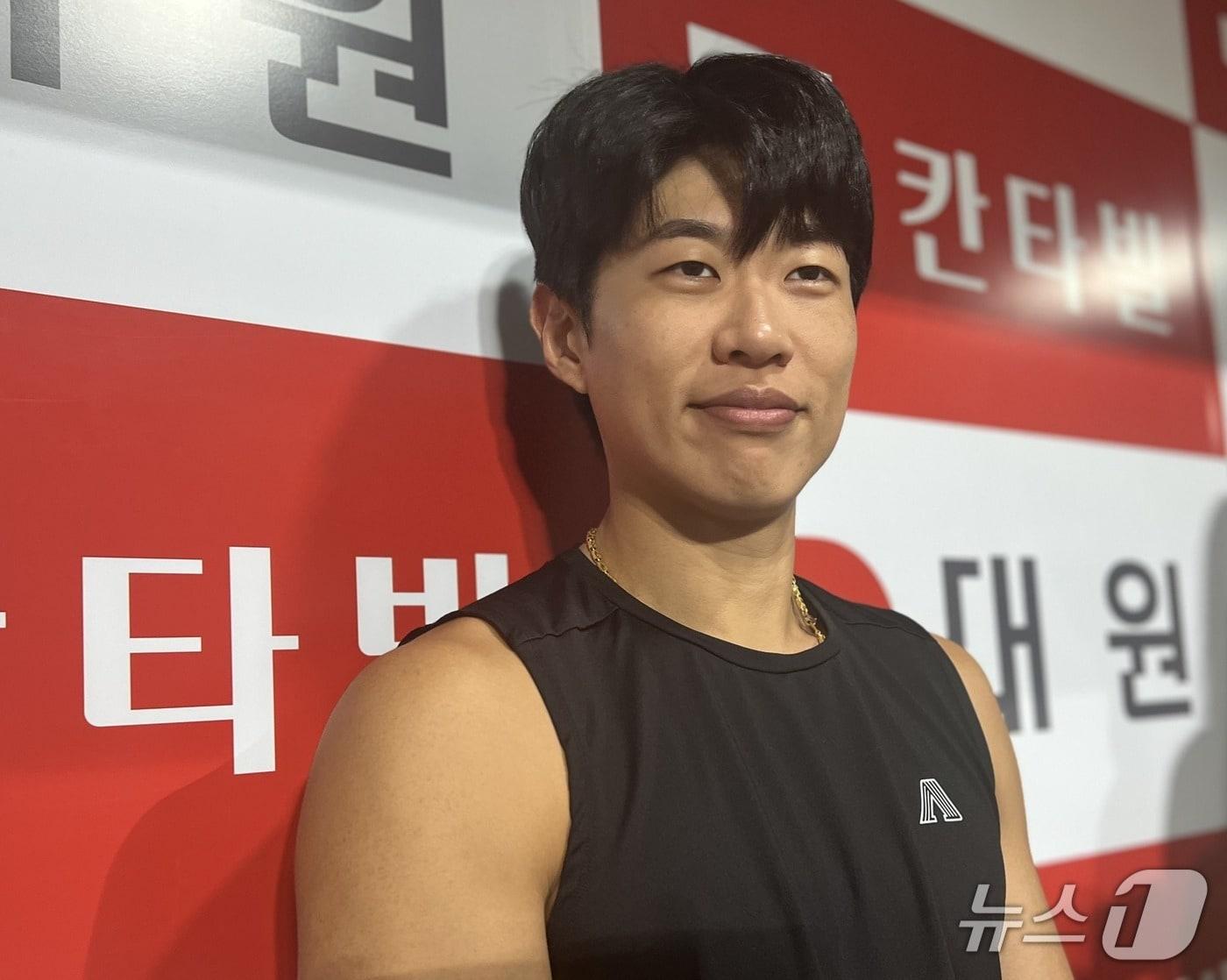 본문 이미지 - KBO리그 8월 MVP를 수상한 송성문. 2025.9.9/뉴스1 ⓒ News1 이상철 기자