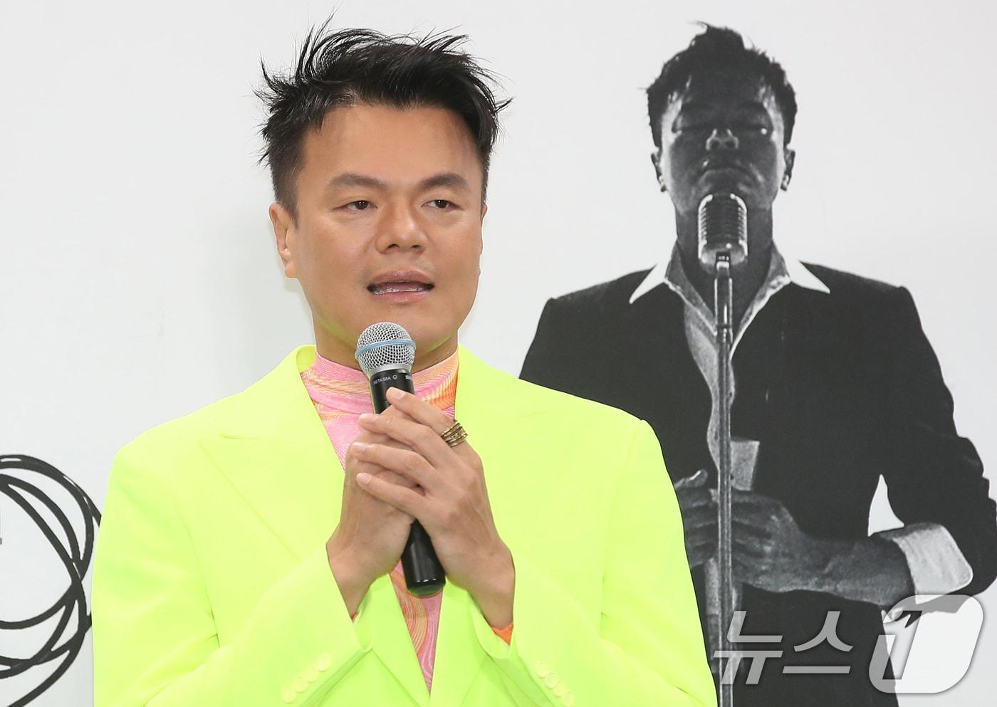 대통령실은 9일 이재명 대통령이 대중문화교류위원 공동위원장에 박진영 JYP엔터테인먼트 창의성총괄책임자 및 대표 프로듀서를 임명했다고 전했다. &#40;뉴스1 DB&#41; 2025.9.9/뉴스1