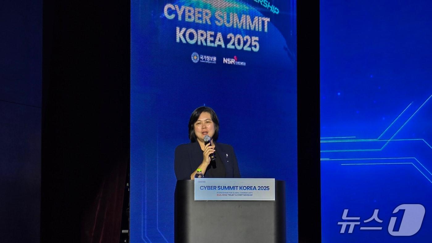 김소정 신임 대통령실 사이버안보비서관./뉴스1 ⓒNews1 윤주영 기자