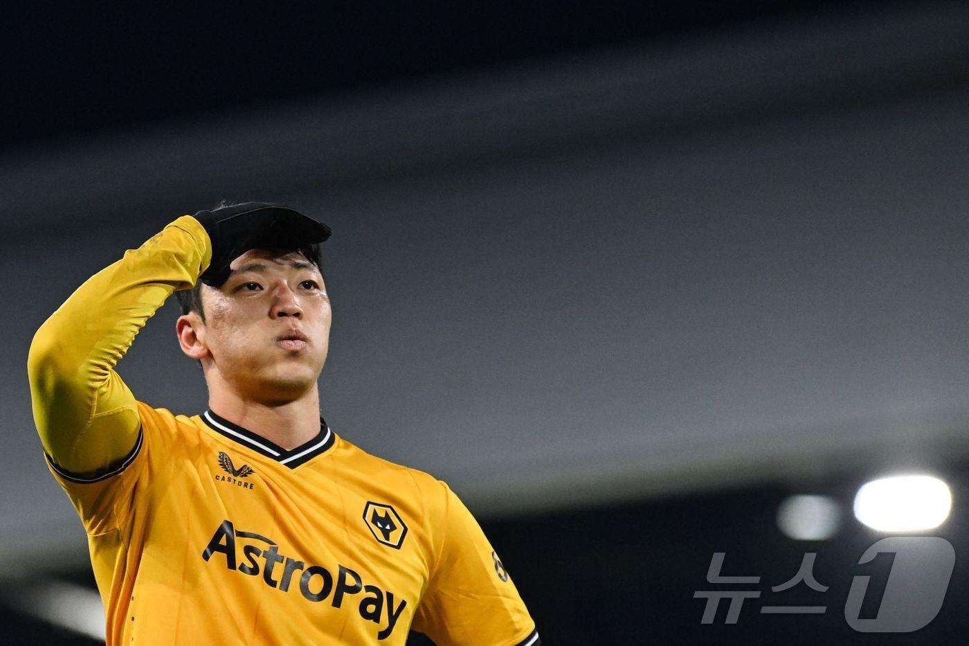 울버햄튼의 황희찬ⓒ AFP=뉴스1