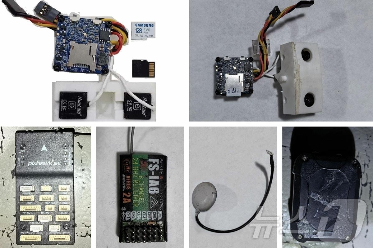 (평양 노동신문=뉴스1) = 무인기에 설치된 촬영 및 가종 장치들. [국내에서만 사용가능. 재배포 금지. DB 금지. For Use Only in the Republic of Korea. Redistribution Prohibited] rodongphoto@news1.kr