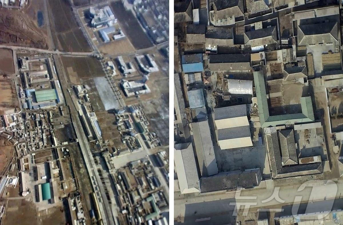 (평양 노동신문=뉴스1) = 무인기에 기록된 개성시 개풍구역일대를 촬영한 자료의 일부. [국내에서만 사용가능. 재배포 금지. DB 금지. For Use Only in the Republic of Korea. Redistribution Prohibited] rodongphoto@news1.kr