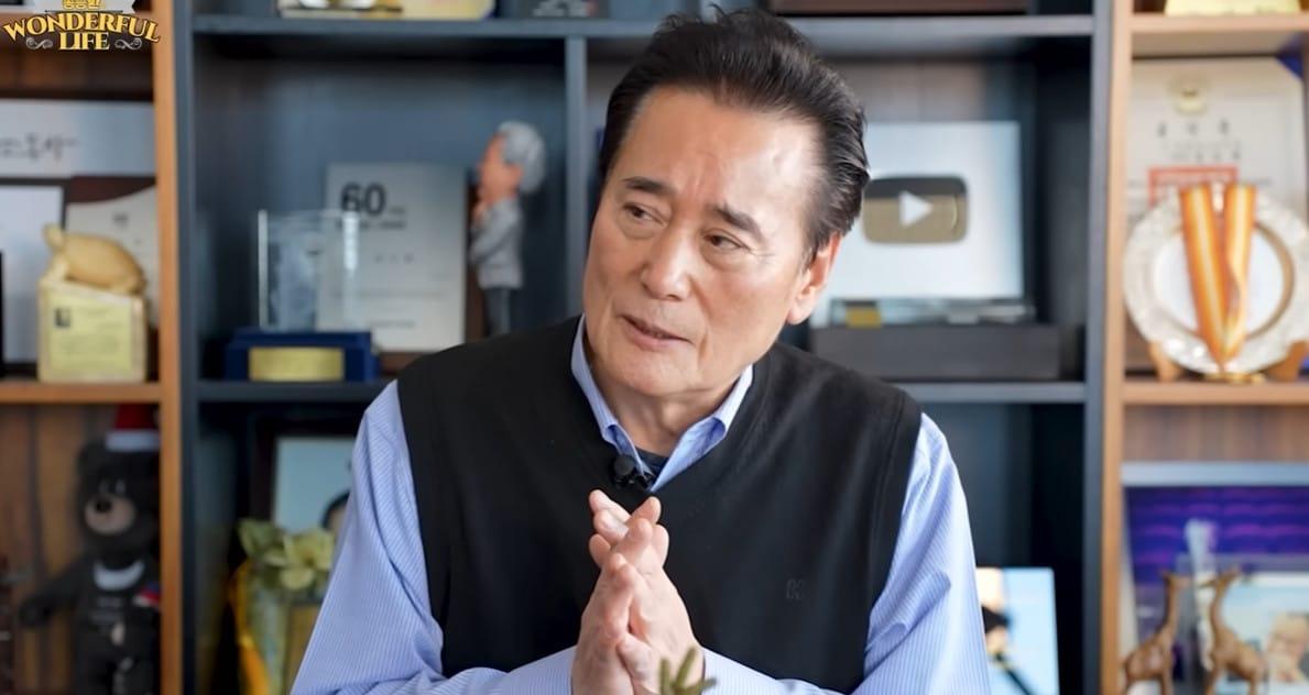 본문 이미지 - 김성환 / 유튜브 '송승환의 원더풀 라이프' 캡처