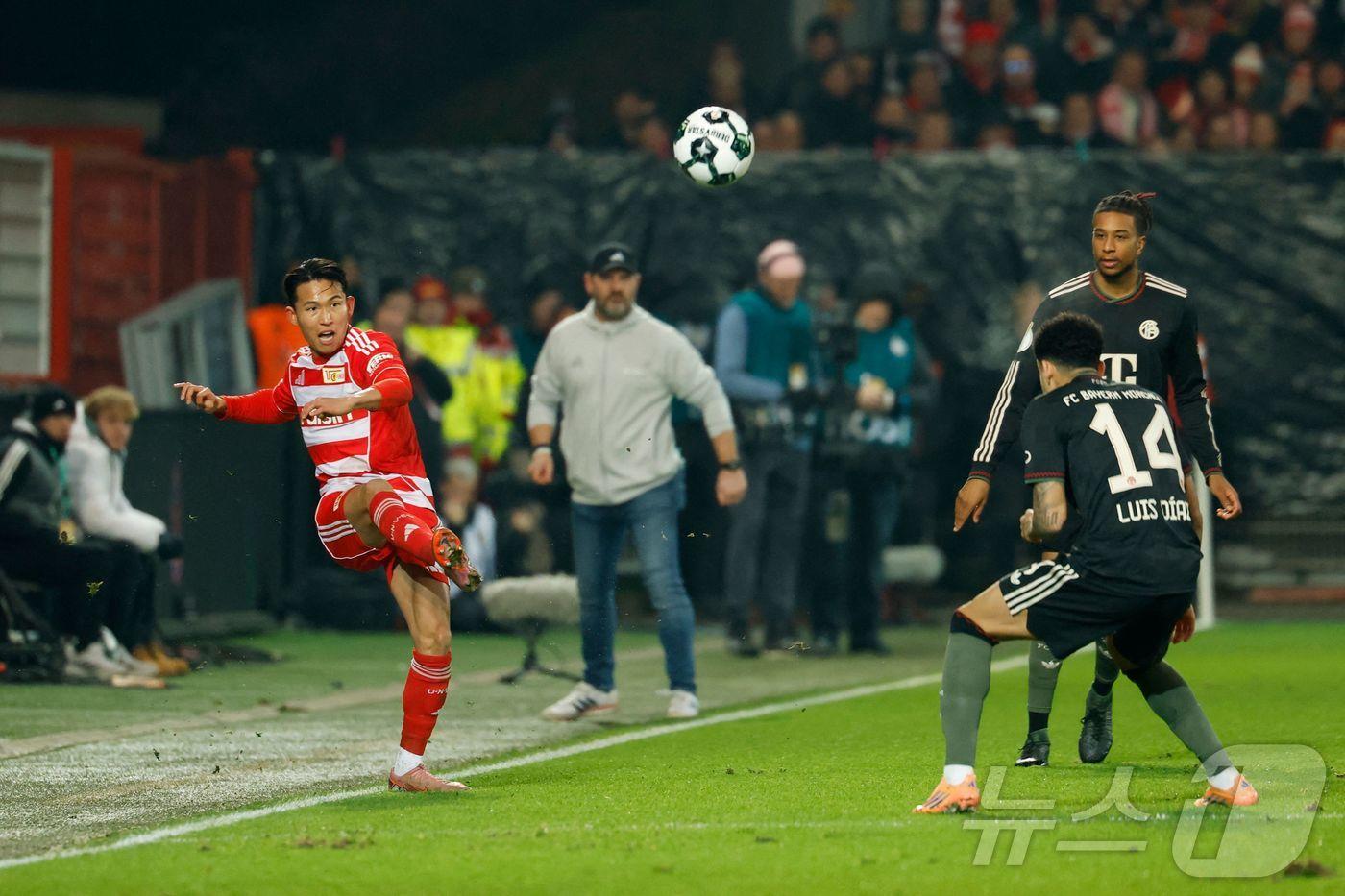 우니온 베를린의 정우영. ⓒ AFP=뉴스1