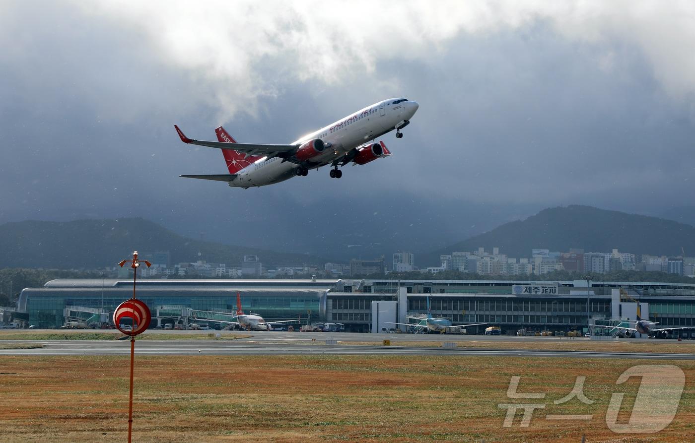 본문 이미지 - 강풍부는 제주공항(자료사진)/뉴스1