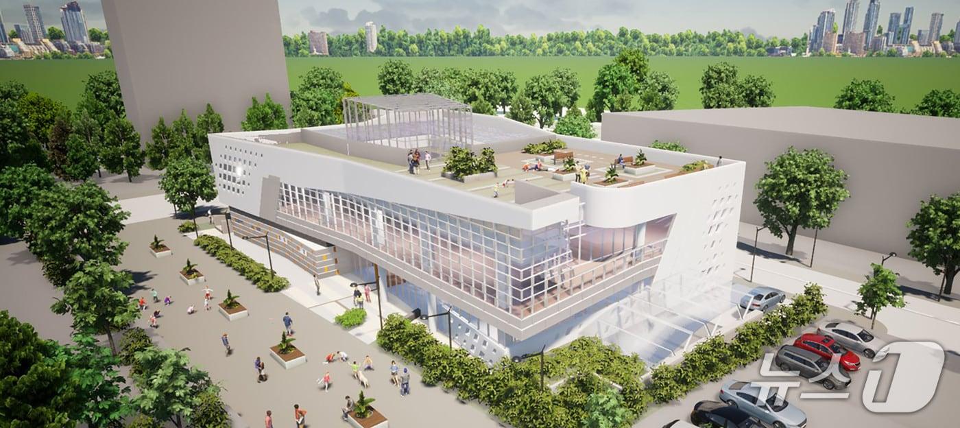 판교대장도서관 조감도. (성남시 제공. 재판매 및 DB금지)