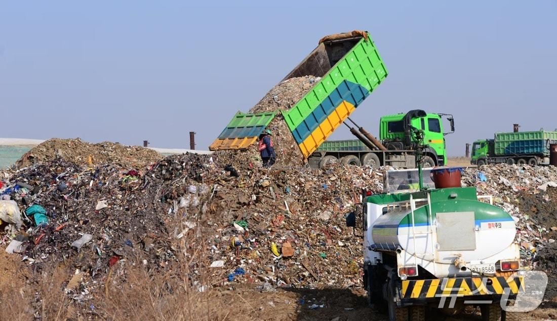 본문 이미지 - 수도권매립지 전경./뉴스1