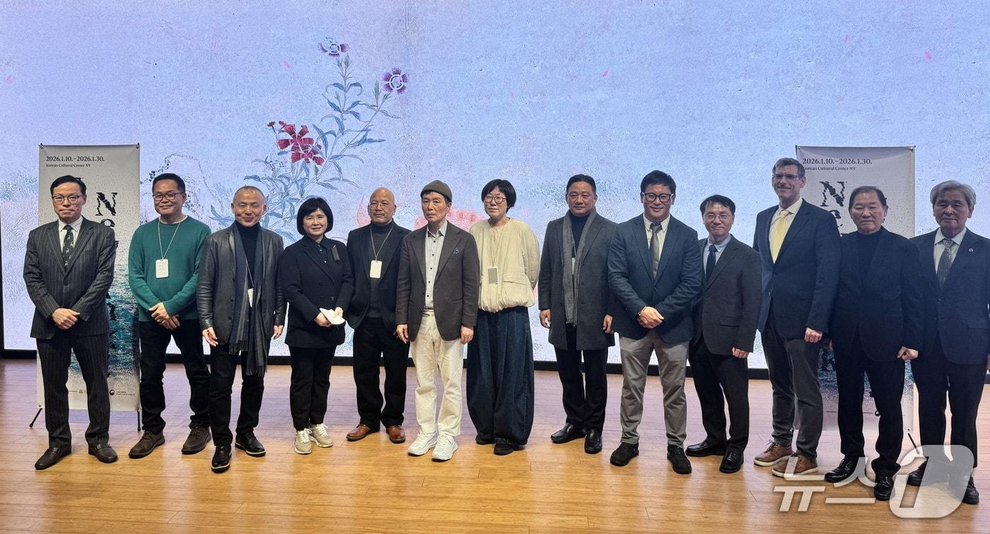 전남국제수묵비엔날레 뉴욕 수묵 특별전.(전남도 제공. 재판매 및 DB금지) 2026.1.12/뉴스1