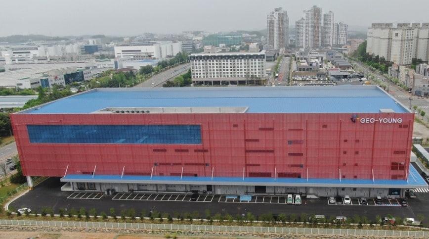 본문 이미지 - 지오영 천안물류센터 전경.(지오영 제공)/뉴스1